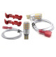 12 volts - T10 Led - Dual Color - T10 Base - white & Yellow - T10-54DRL-WY - AZLED